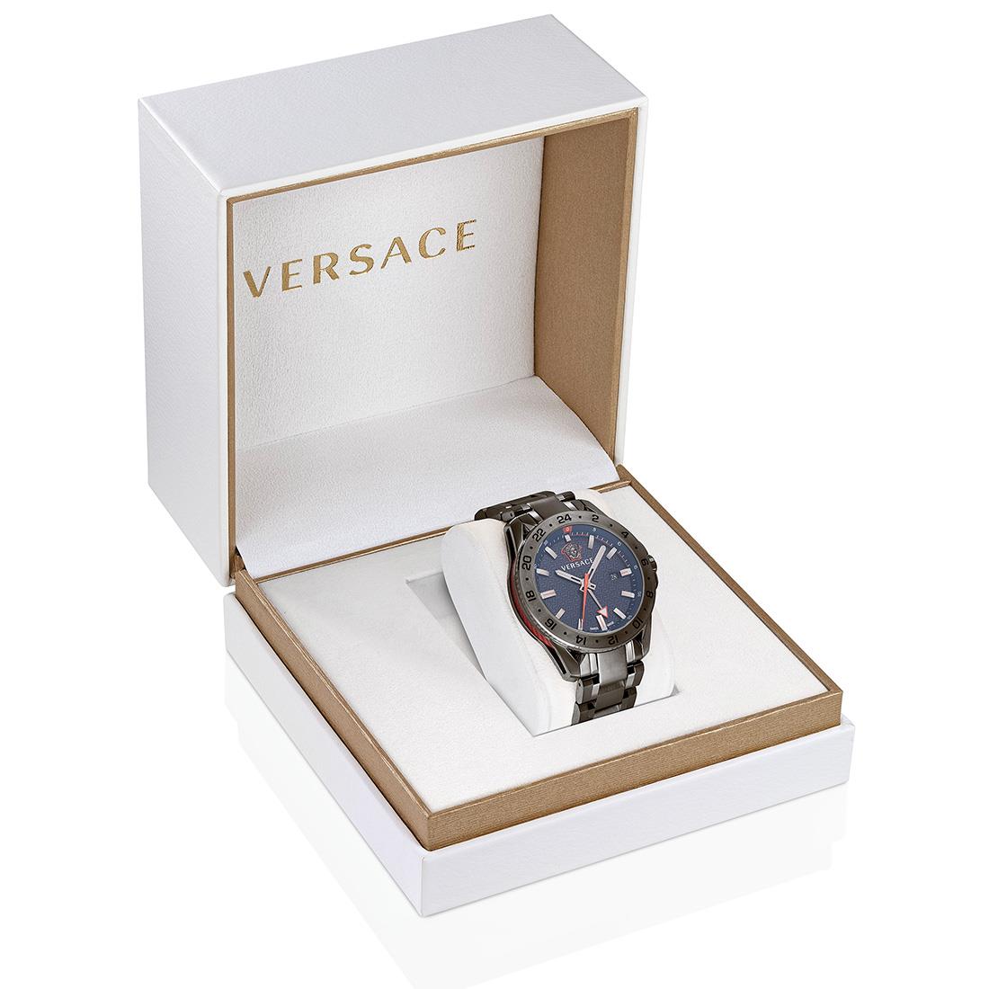 Versace VE2W00422 Sport Tech Gmt Heren Uhr Versace VE2W00422 Sport Tech Gmt Heren Uhr